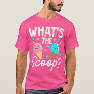 Wat is het Scoop geslacht onthullen Ice Cream Pink T-shirt