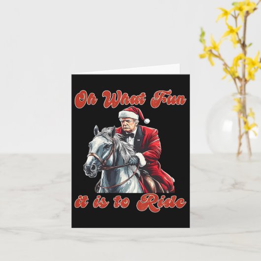 Wat is het toch leuk om met de humoristische Trump Kaart (Gele Bloem)