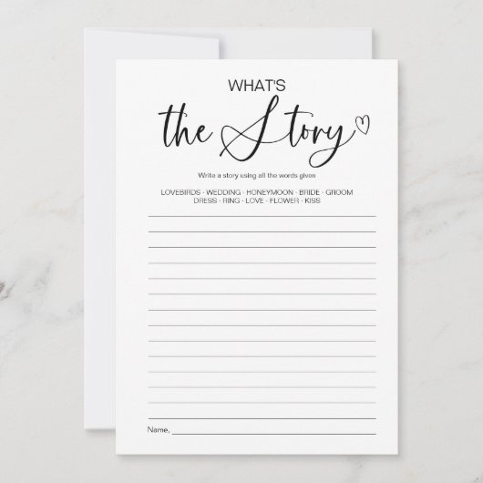 Wat is het verhaal Vrijgezellenfeest spel Kaart (Voorkant)