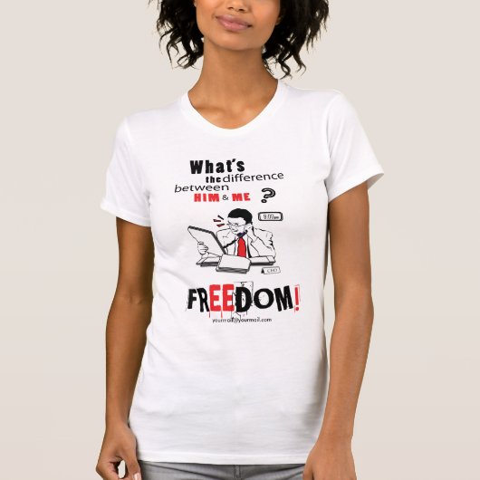 Wat is het verschil? t-shirt (Voorkant)