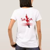 Wat is Hotter dan Salsa? T-shirt (Achterkant)
