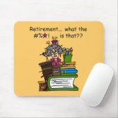 Wat is Humor bij pensionering? Muismat (Met muis)