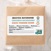 Wat is in de doos bewegende etiketten - Badkamers (Insitu)