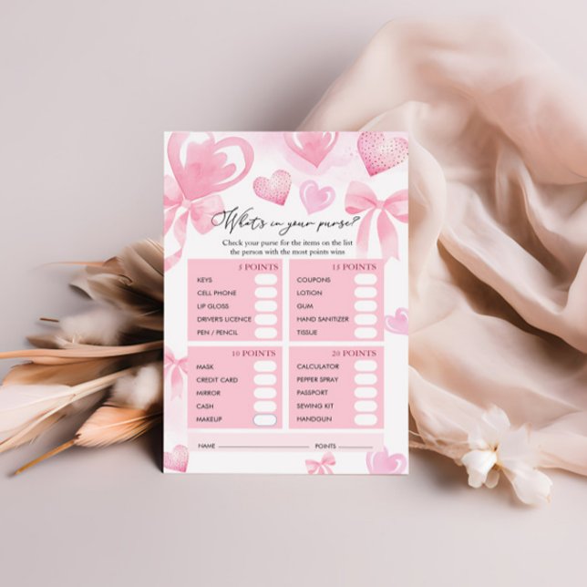 Wat is in uw portemonnee Baby shower Valentijnse s (Creator heeft geüpload)