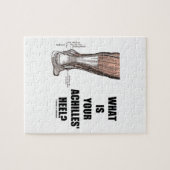 Wat is je achilleshiel? (Hielanatomie) Legpuzzel (Horizontaal)