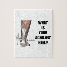 Wat is je achilleshiel? (Hielanatomie) Legpuzzel