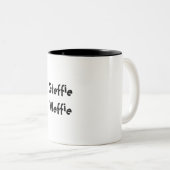 Wat is je bijnaam voor Stephanie? Tweekleurige Koffiemok (Voorkant rechts)