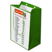 Wat is je Elf-naam?  cadeauzakje (Achterkant Gekanteld)