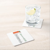 Wat is je Elf-naam? kerstfeestOnderzetters Kartonnen Onderzetters (Insitu)