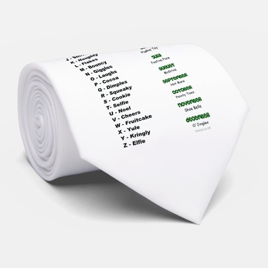 Wat is je Elf-naam? Stropdas (Opgerold)