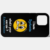 Wat is je excuses... Dystonia Case-Mate iPhone Case (Achterkant (horizontaal))