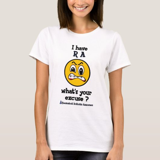 Wat is je excuses...RA T-shirt (Voorkant)