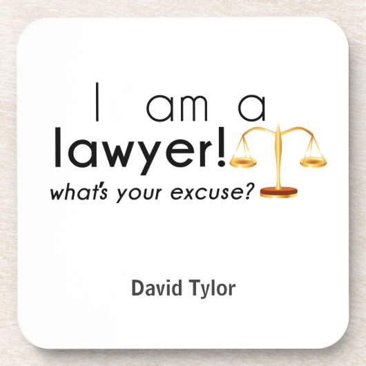 Wat is je excuus? drankjes onderzetter (Voorkant)