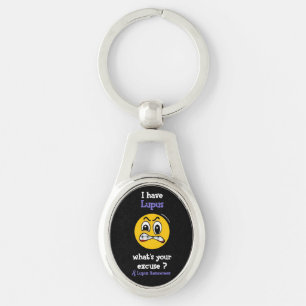 Wat is je excuus...Lupus Sleutelhanger