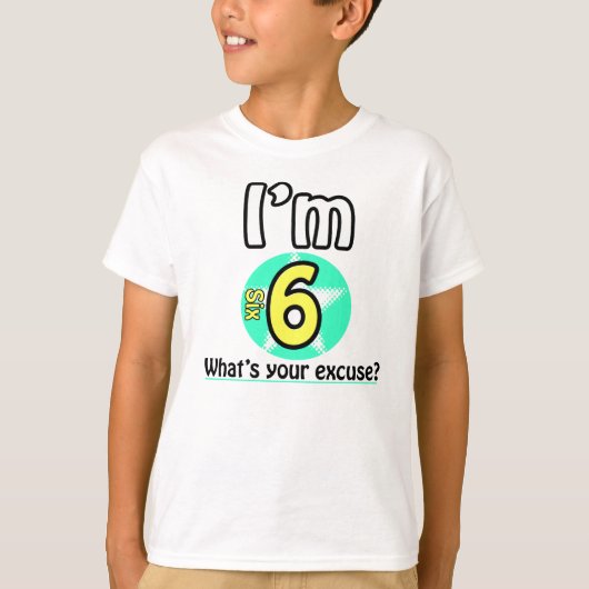Wat is je excuus? t-shirt (Voorkant)