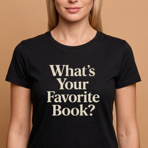 Wat is je favoriete boek? Lezen T-shirt
