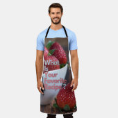 Wat is je favoriete recept? schort (Gedragen)