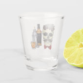 Wat is je gif? shot glas (Achterkant)