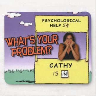 "Wat is je probleem?" muispad Muismat