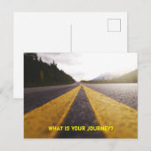 wat is je reis ? briefkaart (Voorkant / Achterkant)