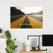 wat is je reis ? poster (Thuiskantoor)