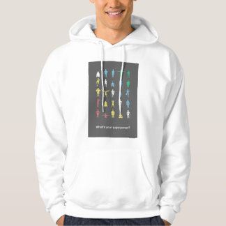 Wat is je superkracht? Maand van trots op een bepe Hoodie