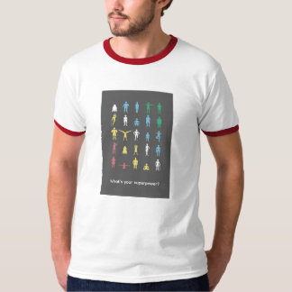 Wat is je superkracht? Maand van trots op een bepe T-shirt