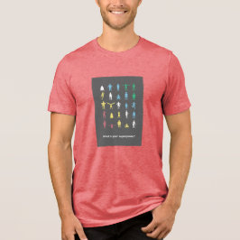 Wat is je superkracht? Maand van trots op een bepe Tri-Blend Shirt