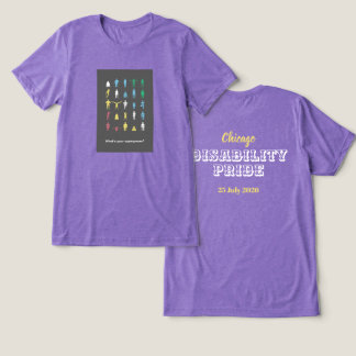 Wat is je superkracht? Maand van trots op een bepe Tri-Blend Shirt