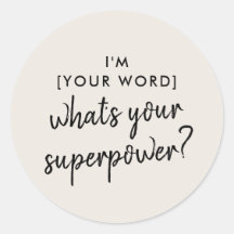Wat is je Superpower? | Modern Super Hero Gray
