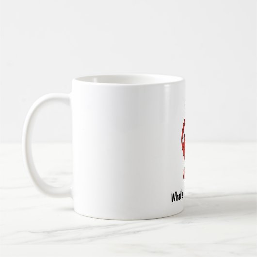 Wat is je Superpower? -Rood Koffiemok (Links)