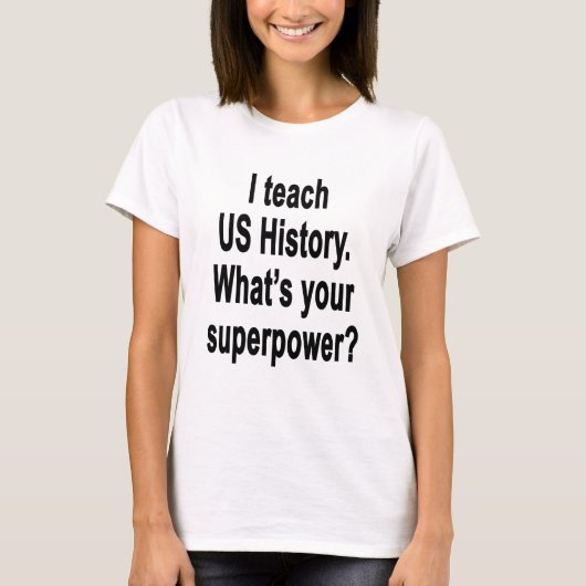 Wat is je Superpower? T-shirt (Voorkant)