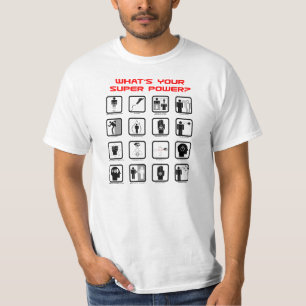 Wat is je Superpower? wetenschappelijke bevoegdhed T-shirt