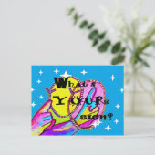 Wat is je teken? briefkaart (Staand voorkant)