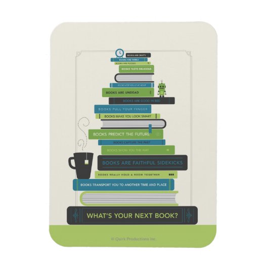 Wat is je volgende boek? magneet (Verticaal)