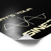 Wat is je zinnennerdy ophaallijn? foto afdruk (Hoek)