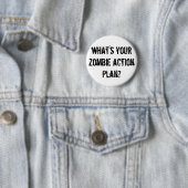 wat is je zombie actieplan ? ronde button 5,7 cm (In situ)