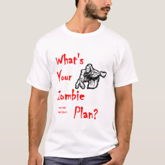 Wat is je Zombie plan? T-shirt