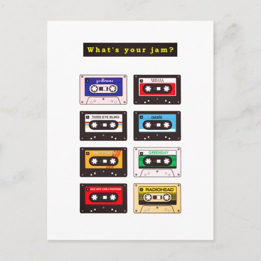 Wat is jouw Jam Briefkaart? Briefkaart (Voorkant)