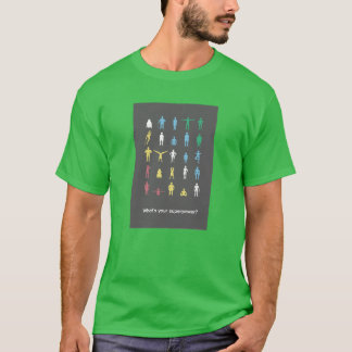Wat is jouw superkracht? Maand van trots op een be T-shirt