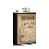 Wat is jouw vergif? heupfles (Rechts)