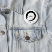 Wat is jouw zien? ronde button 5,7 cm (In situ)