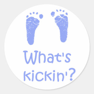 Wat is Kickin? stickers