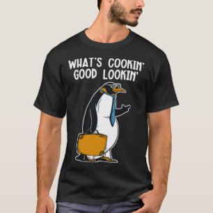 Wat is koken goed uitzien Keizer Zee Vogelkoning P T-shirt