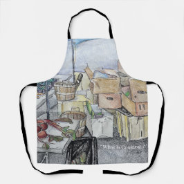 "Wat is koken? Schort