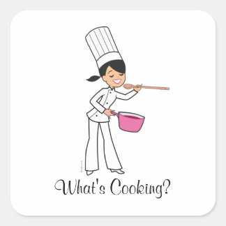 Wat is koken Sticker - Baker Girl