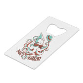 Wat is Kraken? Creditkaart Flessenopener (Achterkant Gekanteld)