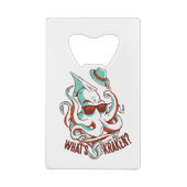 Wat is Kraken? Creditkaart Flessenopener (Achterkant)