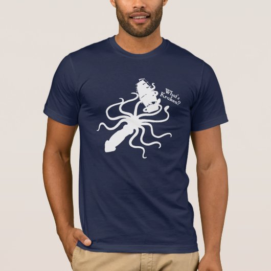 Wat is Kraken? Donkere T-shirt (Voorkant)