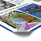 Wat is Kunst? kunstzaal Poster (Hoek)